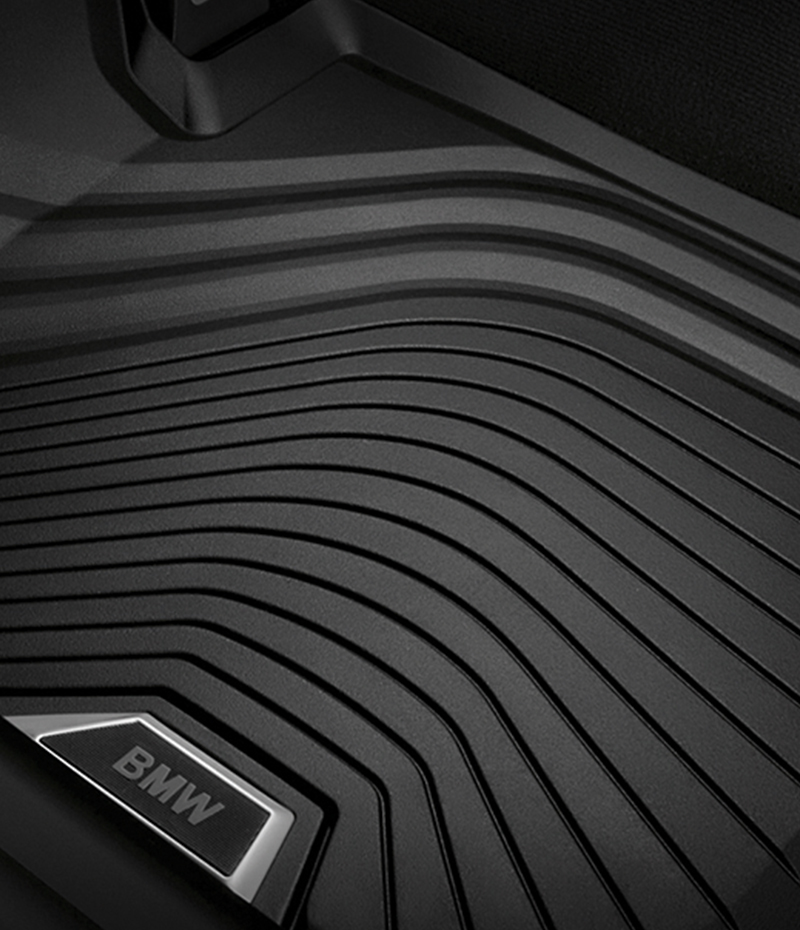 ALL-WEATHER FLOOR MATS.